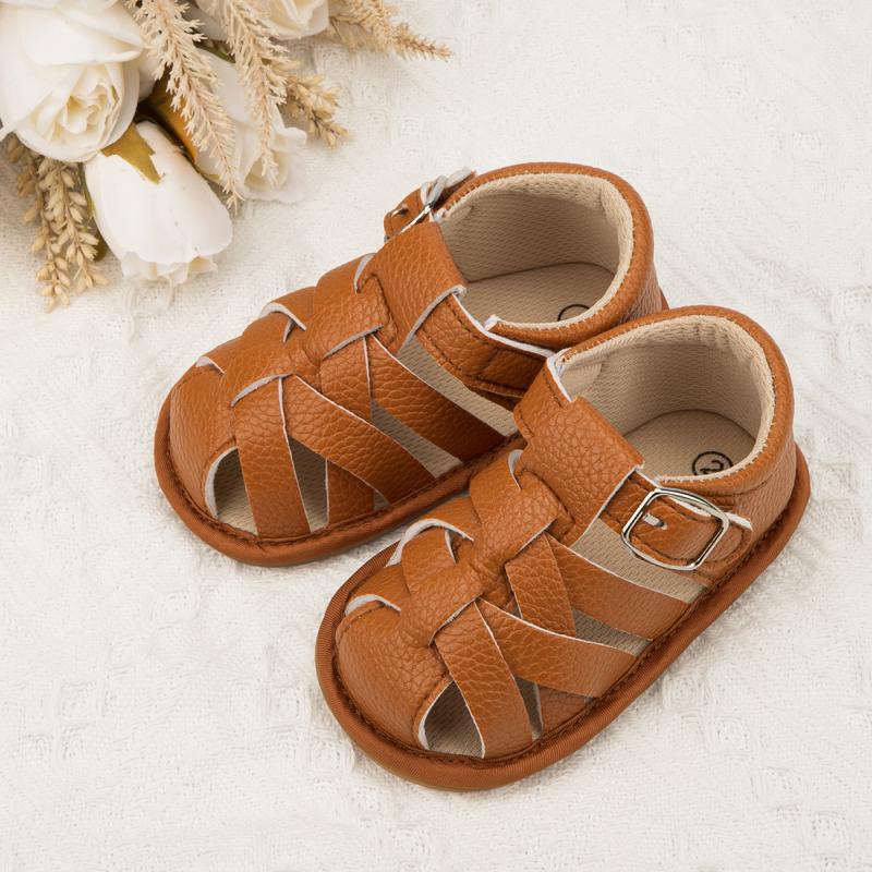 Baby Summer Sandals: Rubber Sole, Non-Slip Infant Shoes for Boys and Girls, Perfect for Toddler First Walkers and Newborns