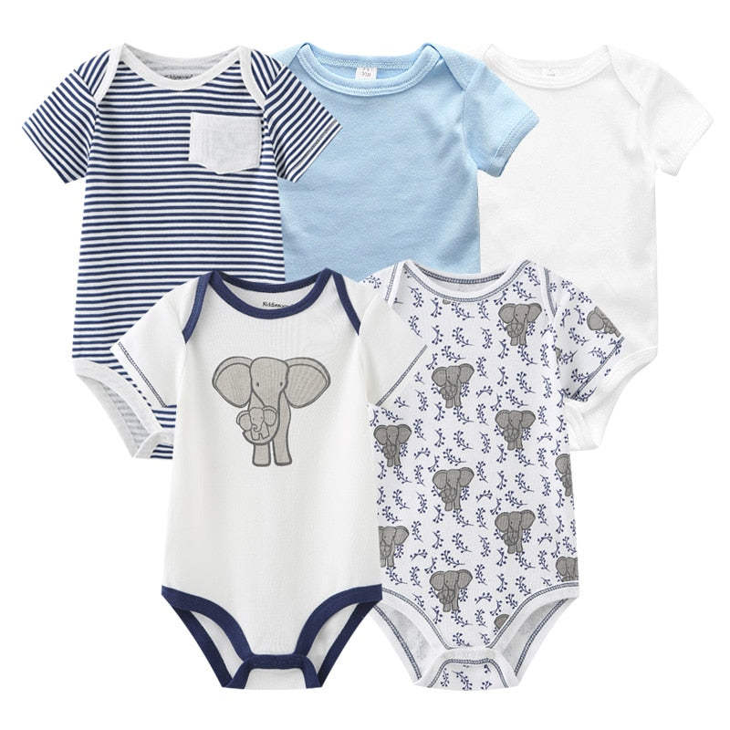 5 Teile/los Baby Jungen Kleidung Einhorn Mädchen Kleidung Bodys Baby Mädchen Kleidung Neugeborene 100% Baumwolle Roupas de bebe