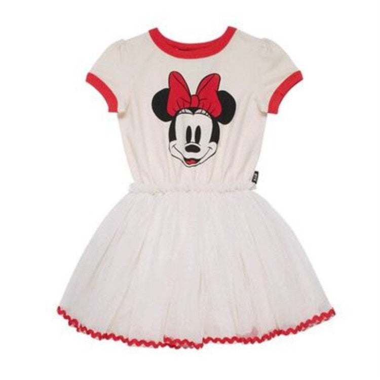 Sommer Baby Mädchen Freizeitkleid Blumen Kinder Kleinkind Minnie Maus Gänseblümchen Cartoon niedliche Prinzessin Kostüme für Mädchen rückenfreie Kleider