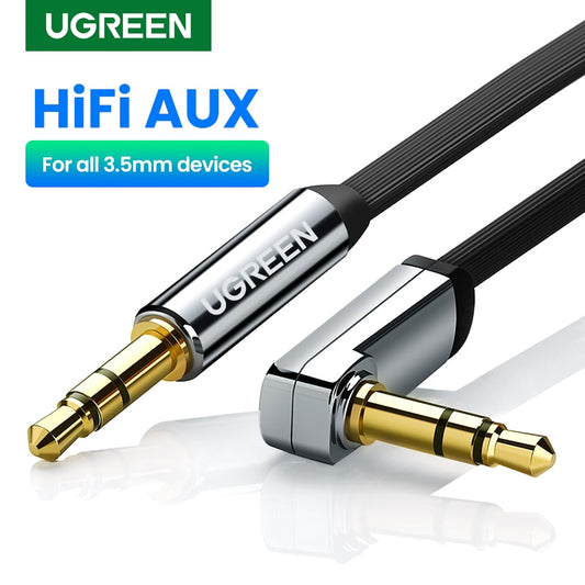 Câble Aux Câble Haut-Parleur 3.5mm Câble Audio pour Voiture Casque Audio 3.5mm Jack Haut-Parleur pour Samsung Xiaomi Câble Aux 3.5mm