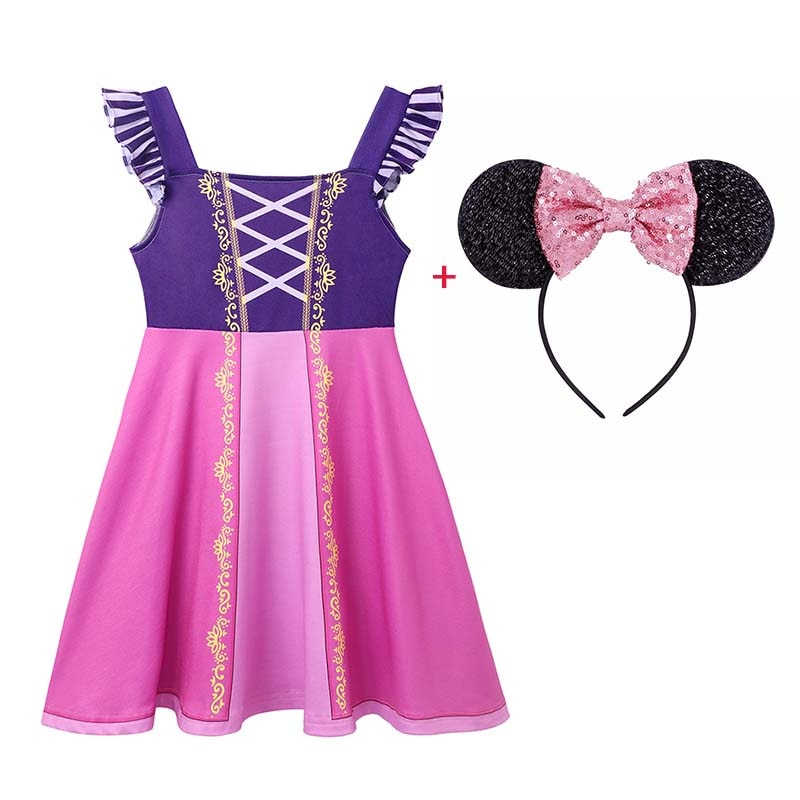 Sommer Baby Mädchen Freizeitkleid Blumen Kinder Kleinkind Minnie Maus Gänseblümchen Cartoon niedliche Prinzessin Kostüme für Mädchen rückenfreie Kleider