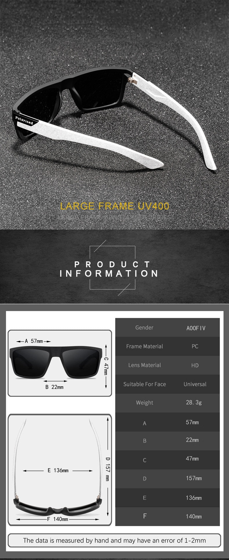 Polarized Sunglasses Luxury Brand Designer Vintage Sunglasses Fashionable Driving Sun Glasses Eyewear Eyepieces