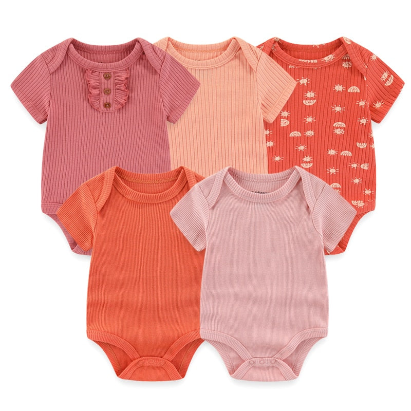 5 PCS/Lot bébé garçons vêtements licorne filles vêtements body bébé filles vêtements nouveau-né 100% coton Roupas de bebe