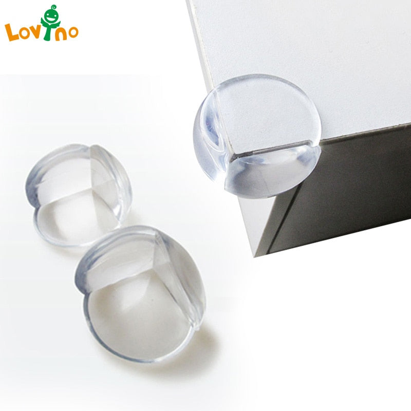 4Pcs Child Baby Safety Silicone Protector Table Corner Edge Protection Cover Children Anticollision Edge and Guards