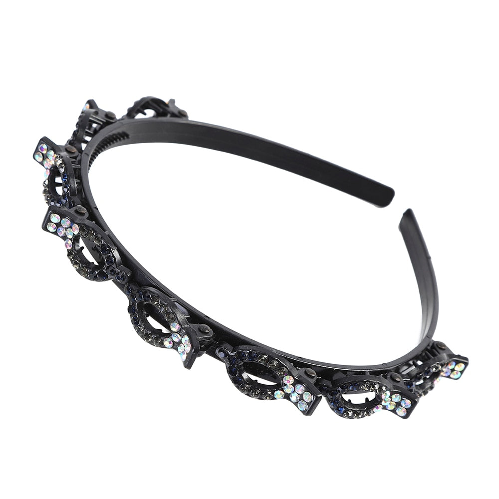 Unisex Alice Haarband Stirnband Männer Frauen Sport Haarband Hoop Metall Hoop Doppel Pony Frisur Haarnadel Haar Zubehör