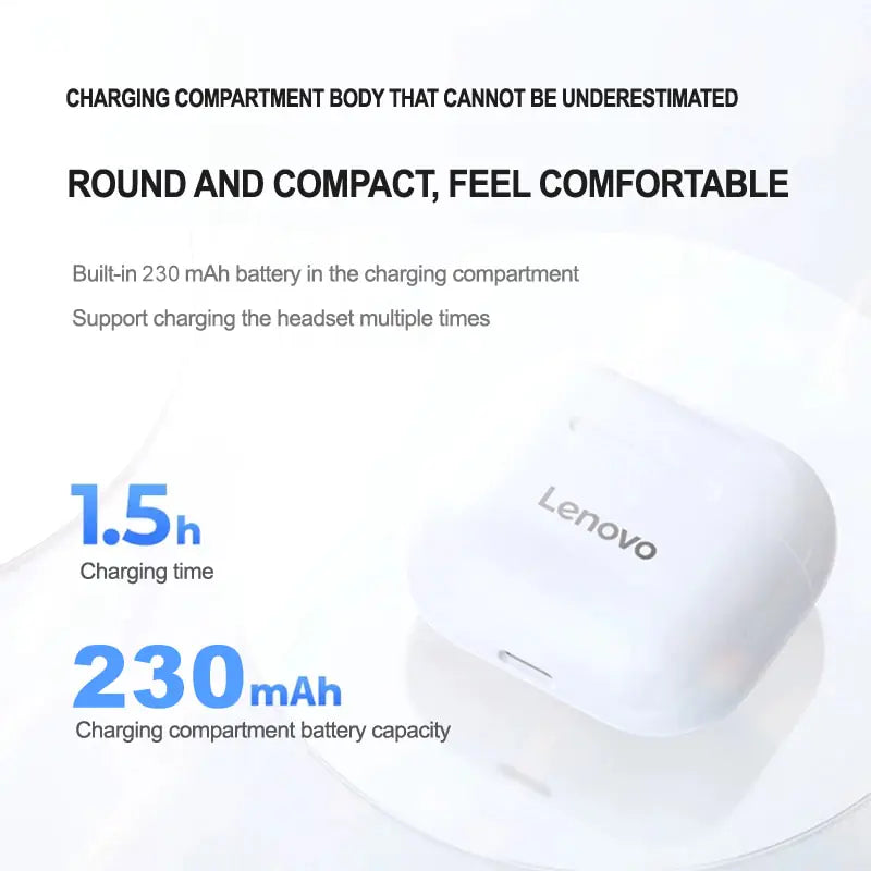 Bluetooth 5.0 Lenovo LP40 TWS Earphone